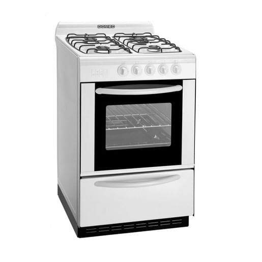 Cocina Domec CBUPV, multigas, 56 cms., blanca