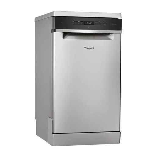 Lavavajillas Whirlpool Sense inverter WSFO3T2X 10 cubiertos silver 7 prog.