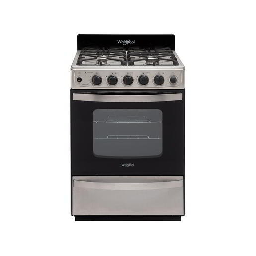 Cocina Multigas 56 Cm Acero Wfx57di Whirlpool