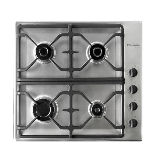Anafe Florencia 67481 Gas Inox Rejilla Fundicion Anafeflorencia67481