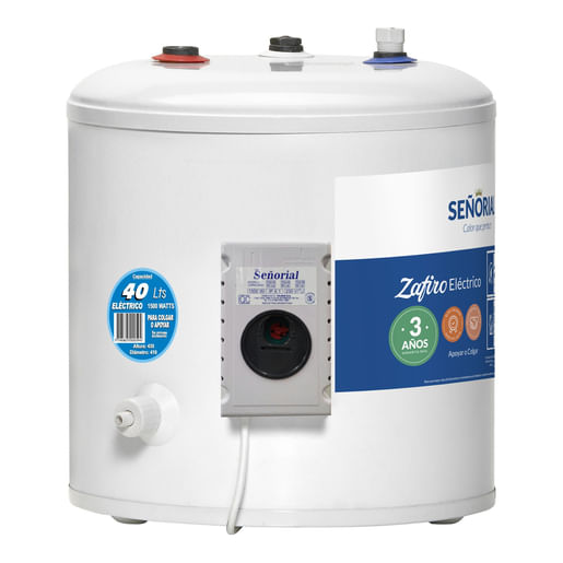 Termotanque Señorial 30 Lts Elec Sup Pie/Colg Tesz-40 330004