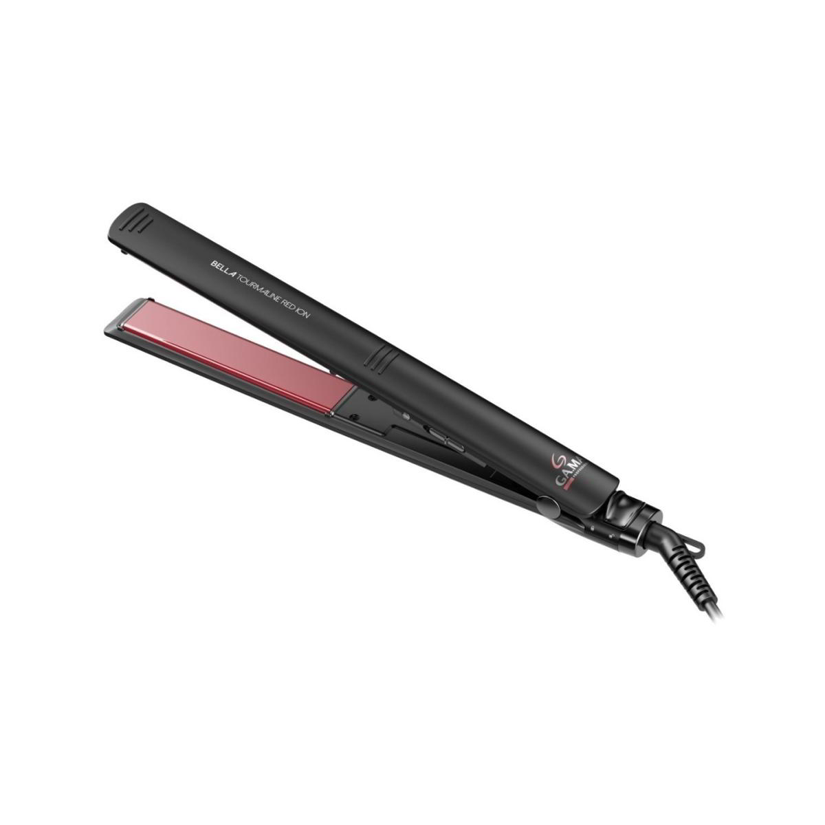 Planchita De Pelo Gama Italy Elegance Bella Tourmaline Ion Negro