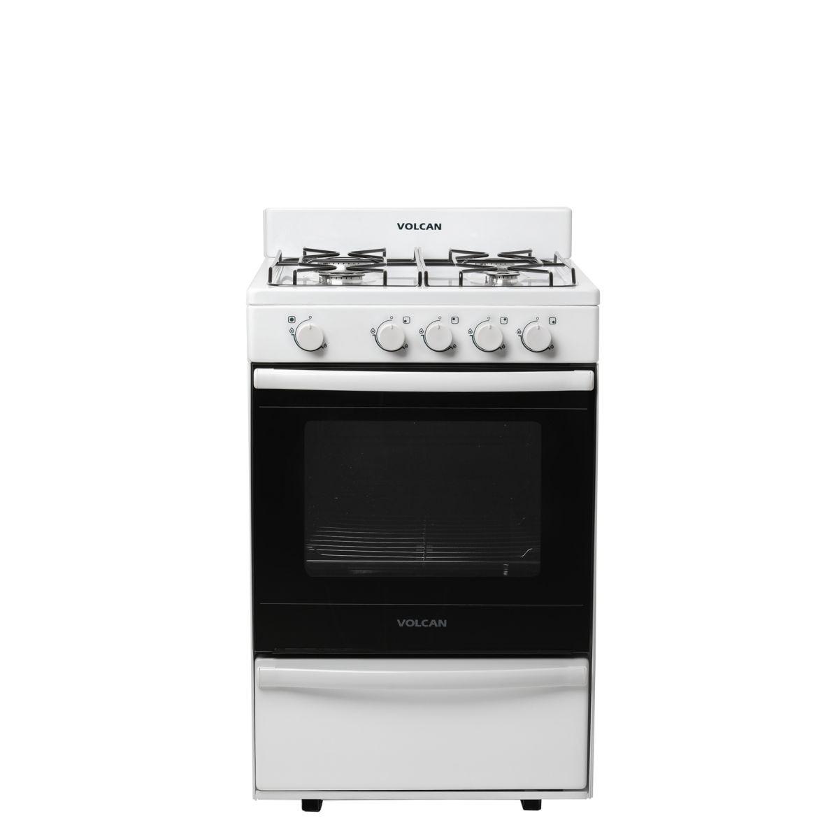 Cocina Volcan 55cm 87644vm Blanca Mg  S/Luz