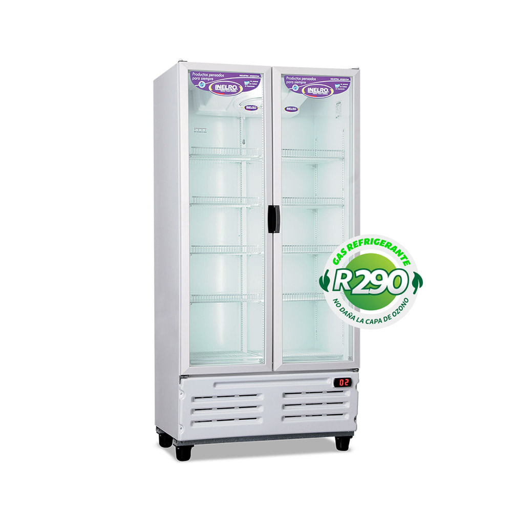 Exhibidora Inelro Mt26 Bca Vert 765lts 2puerta