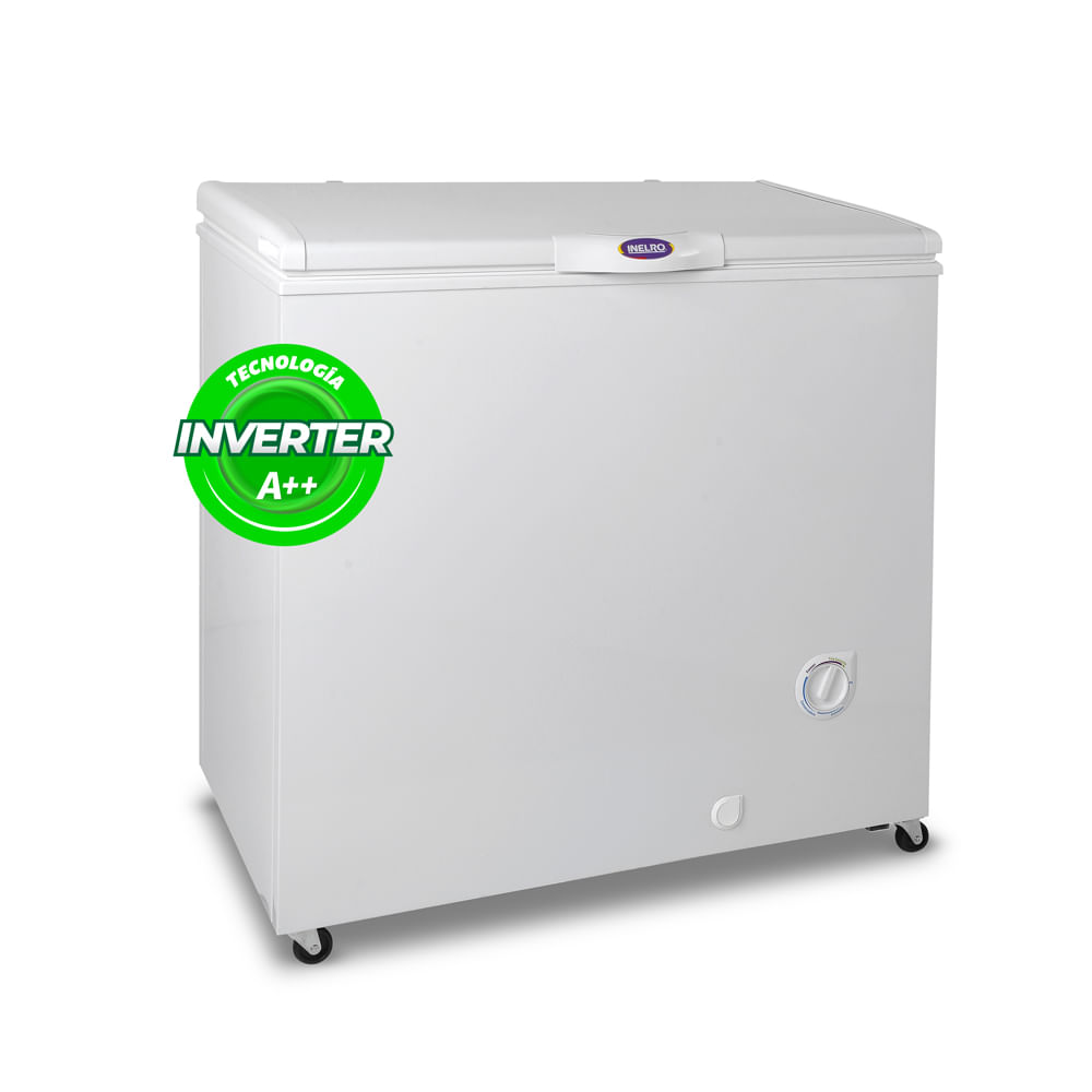 Freezers Inelro 215 Lts Fih-270 A++ Horiz Inv Blanco
