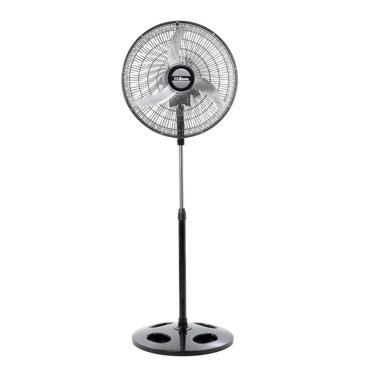 Ventilador De Pie Liliana 20" Negro Vpm2016