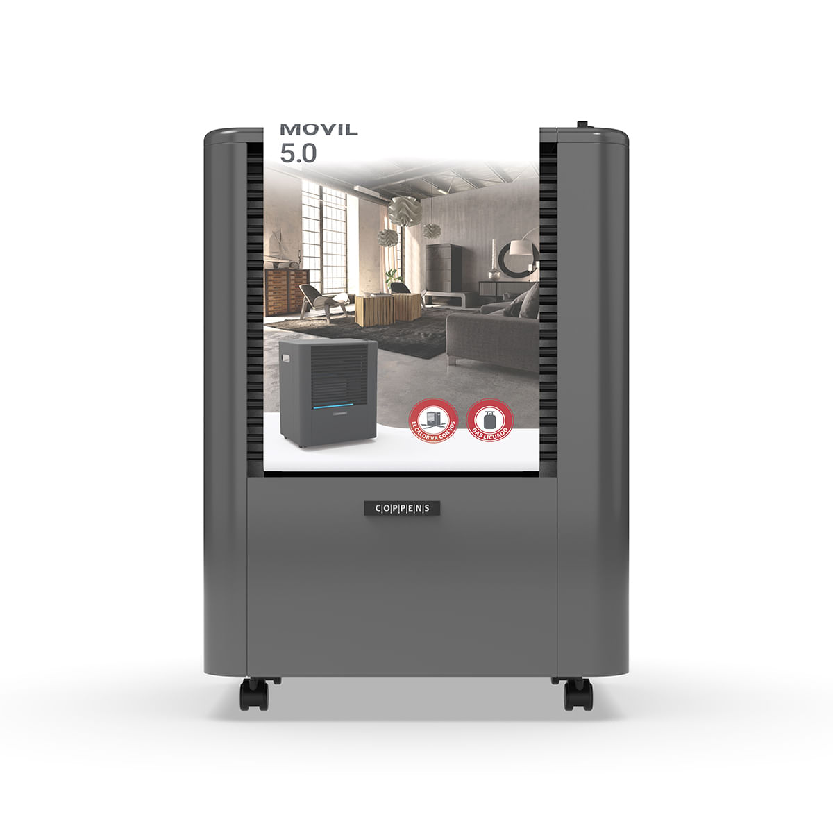 Convector Movil Coppens 5.0 Glp Cg4glp 4300 Kcal
