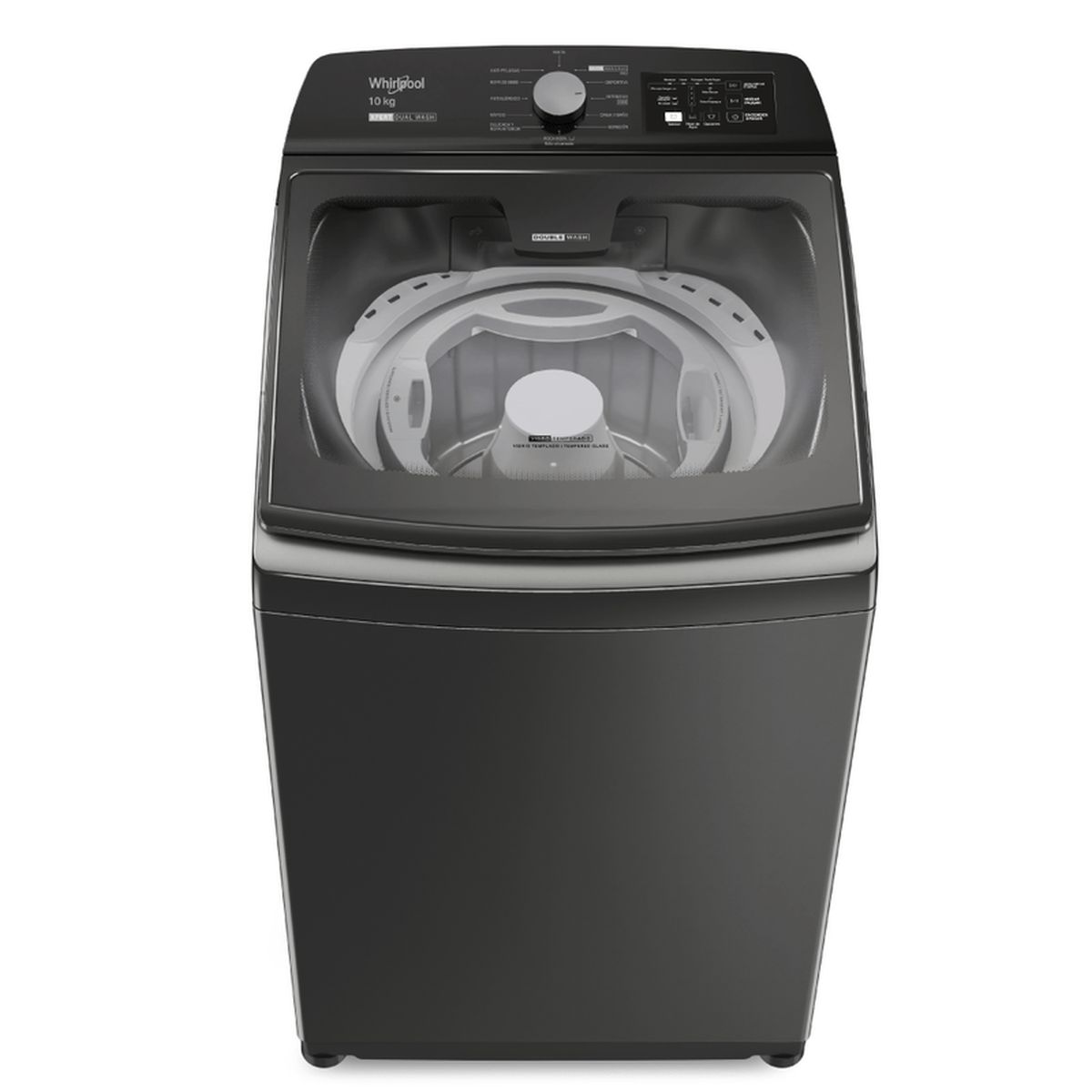 Lavarropas Whirlpool 10kg Wwh10at 700rpm 12prog Dualwash