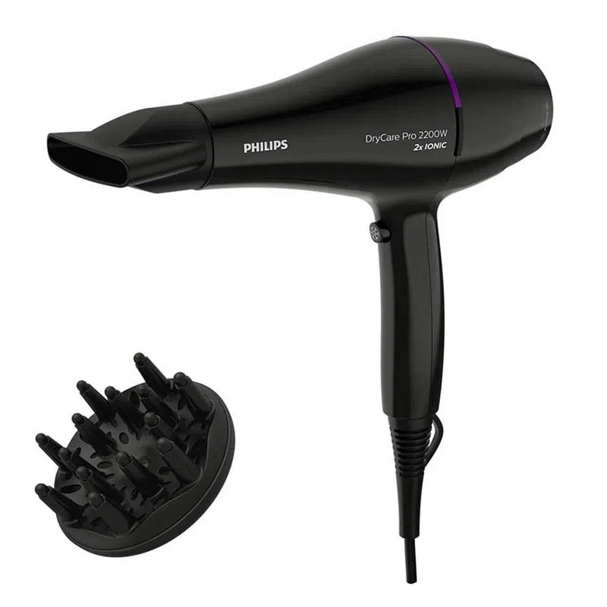 Secador de pelo 2200 W Negro DRYCARE Philips