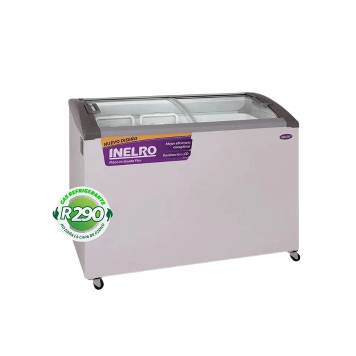 Freezer Exhibidor Inelro 279l Fi350-Pi Plus