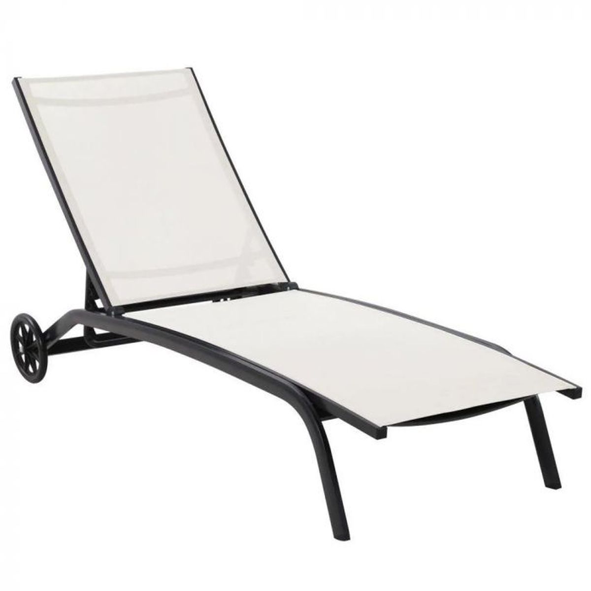 Reposera Cama Descansar Aluminio Blanca 2080280 Colores Varios