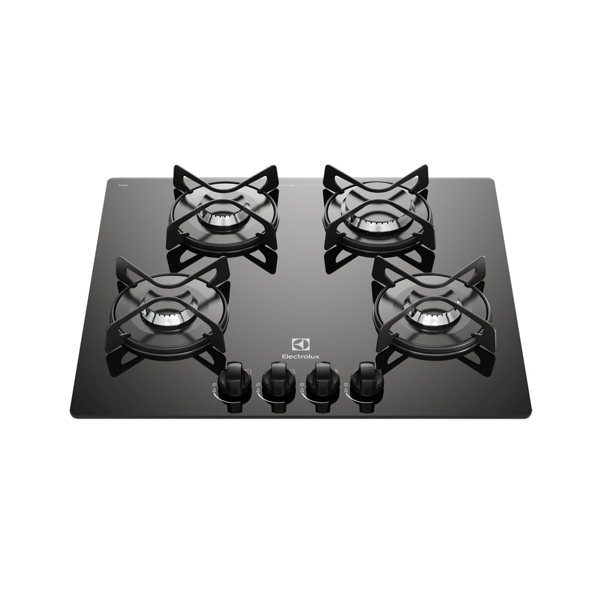 Anafe Electrolux a Gas Gc60m 4 Horn Negro