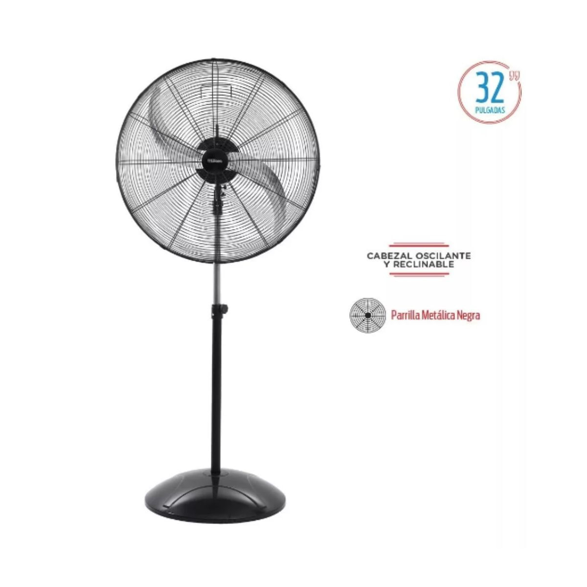 Ventilador Pie Liliana 32” 280W Industrial VPI32