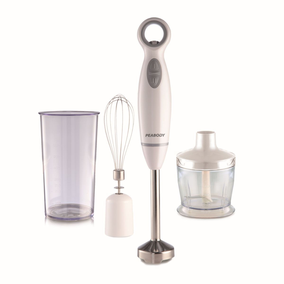 Licuadora De Mano Peabody Pe-Lm322b Blanco
