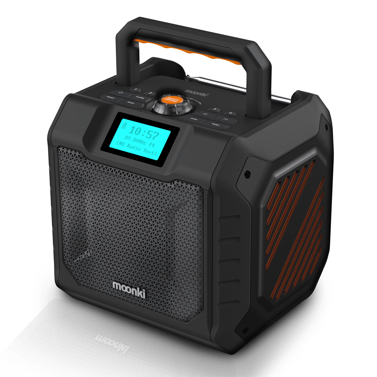 Parlante Moonki Portatil Cube Radio Bt 30w 4.65
