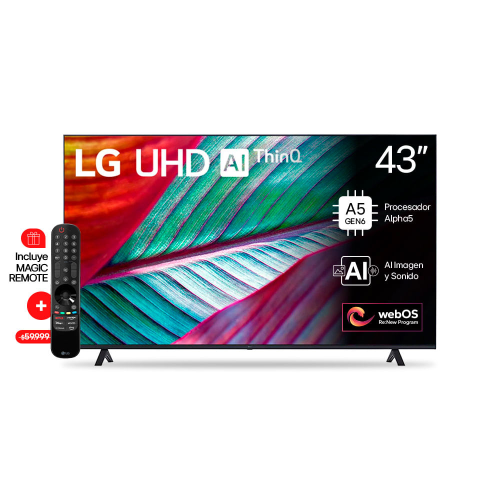 Smart Tv Led LG 43" 4K 43ur8750psa