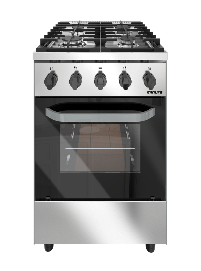 Cocina Mihura 55 Cm 18557 550 Inox 4 Hornallas