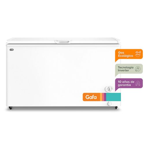 Freezers Gafa 402 Lts Fghi400B-Xl Inv Horiz Blanco "A" Freezergafafghi400b-xl