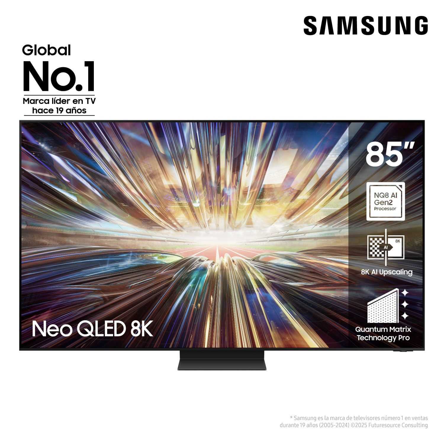 Smart TV Samsung 85 Qn800d Qled Uhd 4k Bt Tizen