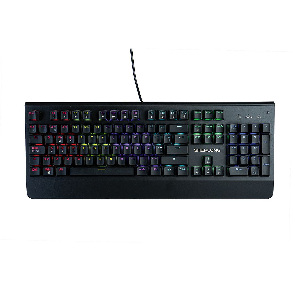 Teclado Gaming Shenlong Mk9600sb MecáNico 105 Tec