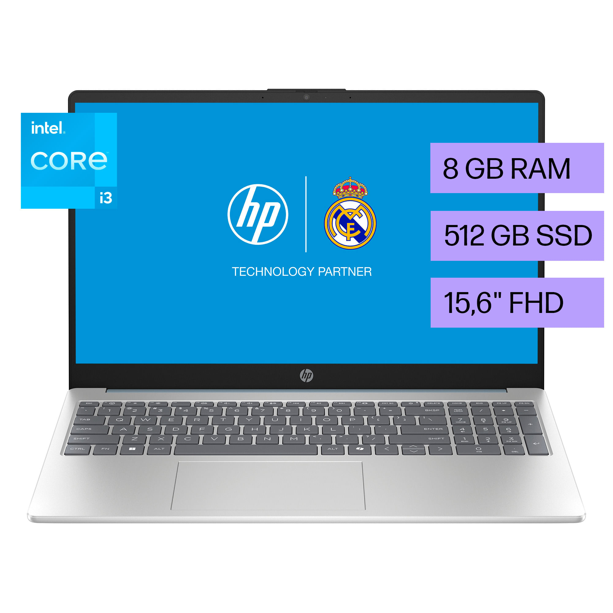 Notebook Hp 15-Fd0232la I3-N305 15