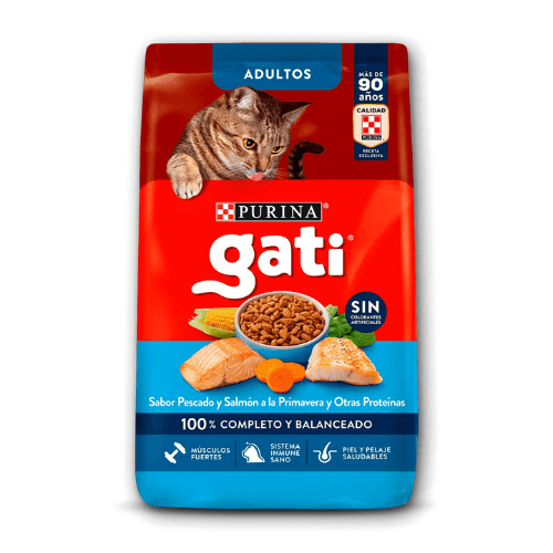 Gati Pescado Arroz y Espinaca 15kg
