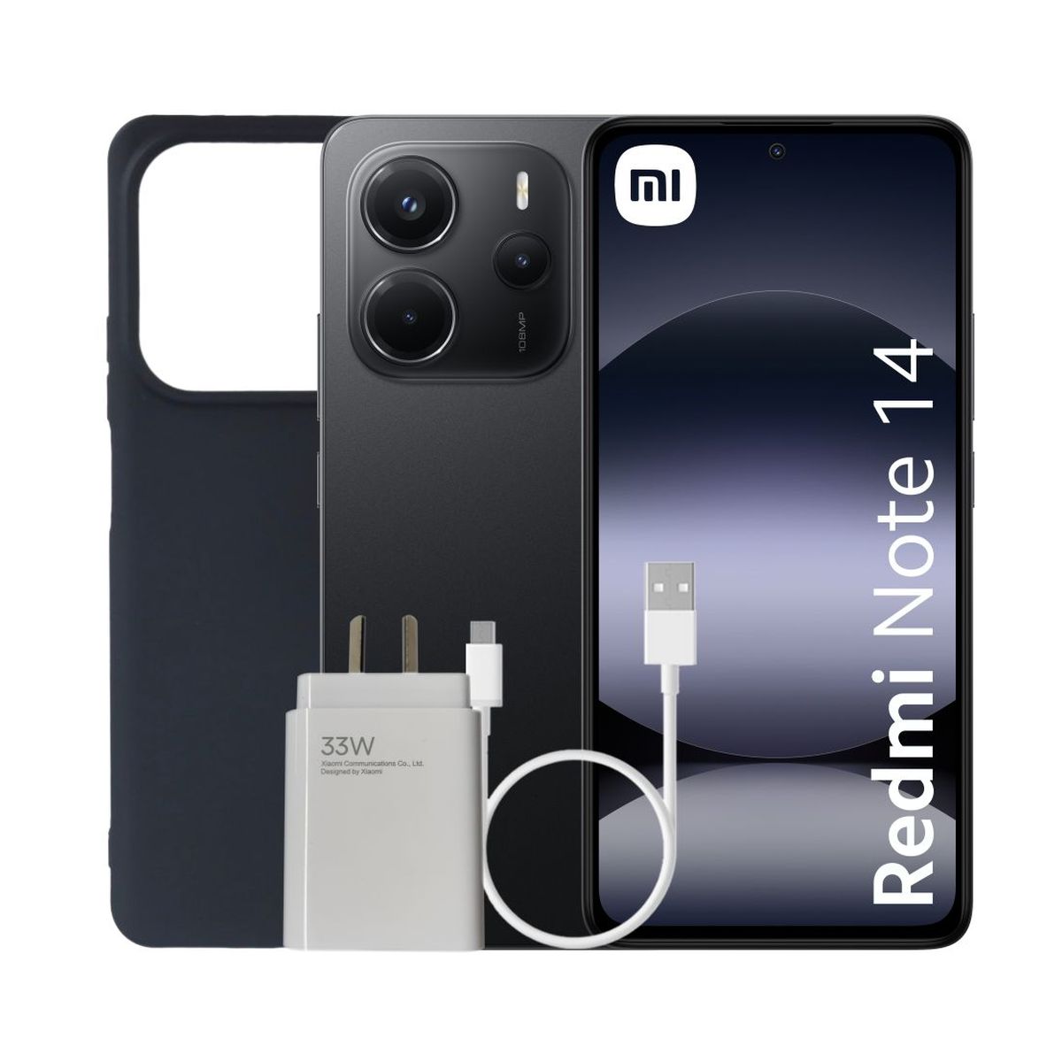Celular Xiaomi Redmi Note 14 Mid.Black 6/128gb 6.67'' REDMI NOTE 14 MID.BLACK 6/128GB 6.67''
