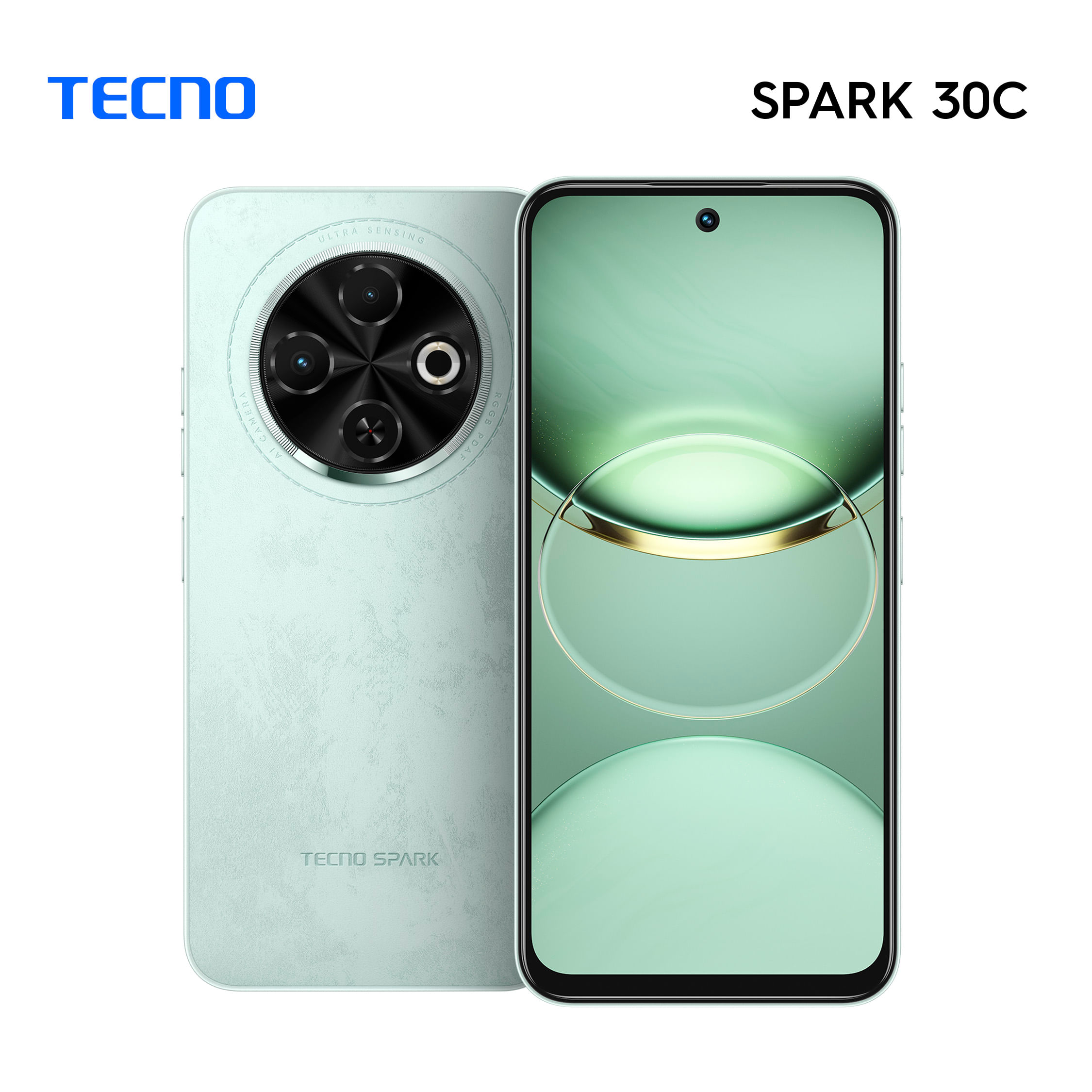 Celular Tecno Spark 30c Green 4/128gb 6.67