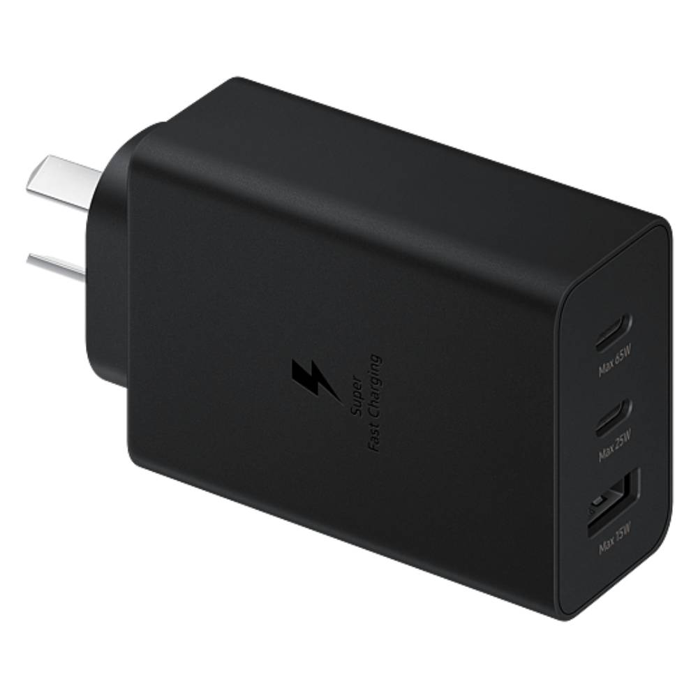 Adaptador Samsung Trio De Carga Super RáPida - Sin Cable (65w)