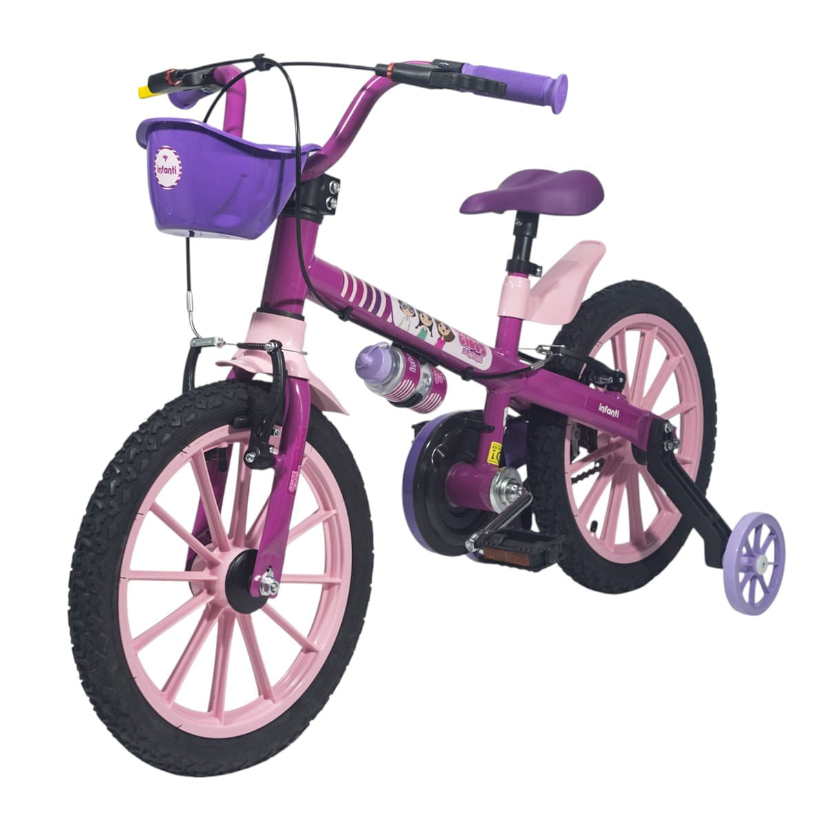 Bicicleta de paseo R16 Infanti con cantimplora