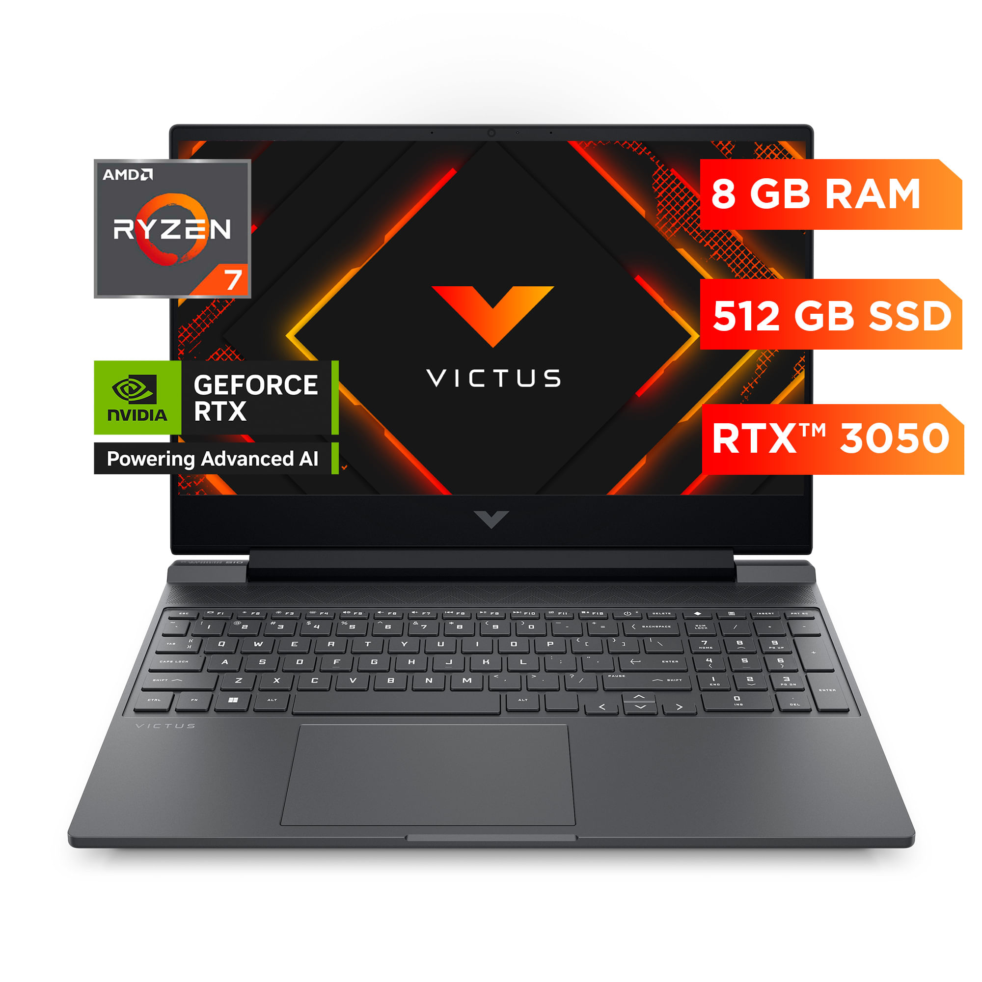 Notebook Hp 15-Fb3024la R7-7445 15,6