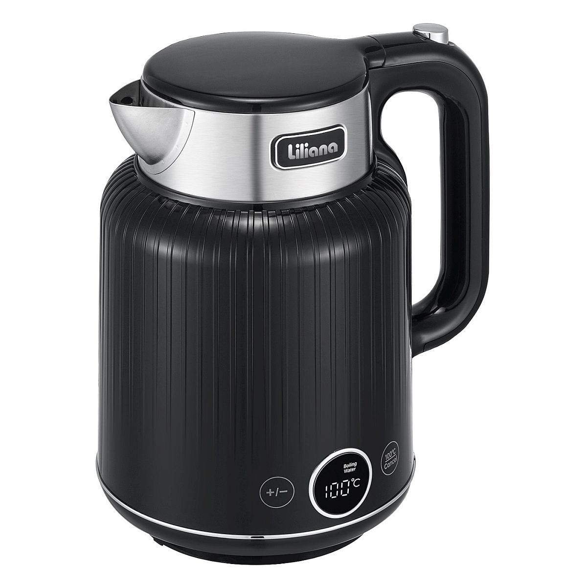 Pava EléCtrica Liliana Ap992n Negra Digital 1.5l 1500w