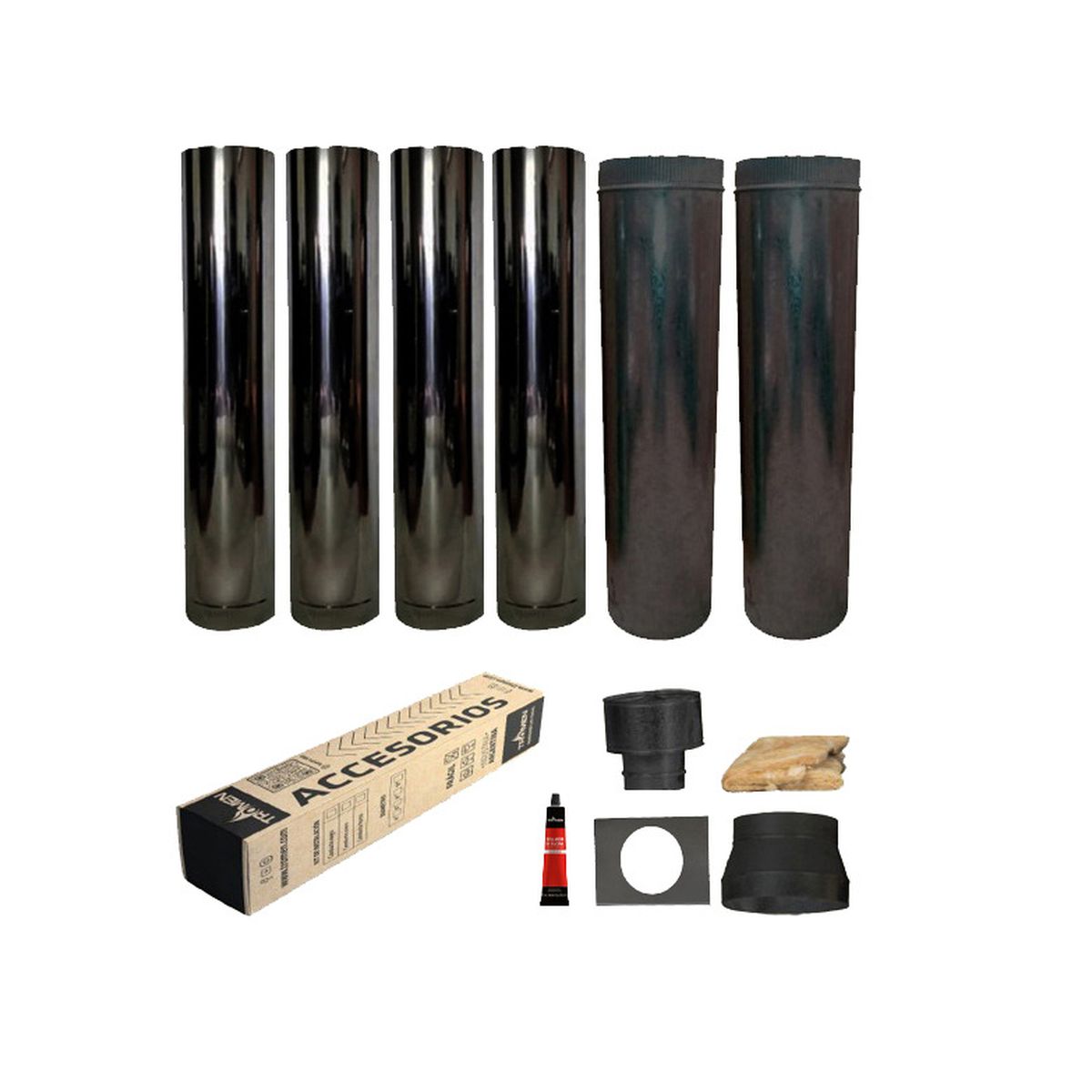Kit Techo Tromen Negro 8