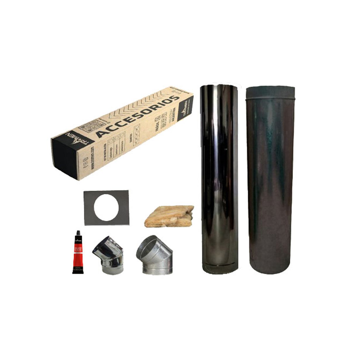 Kit Tromen Complemento Pared Negro 8