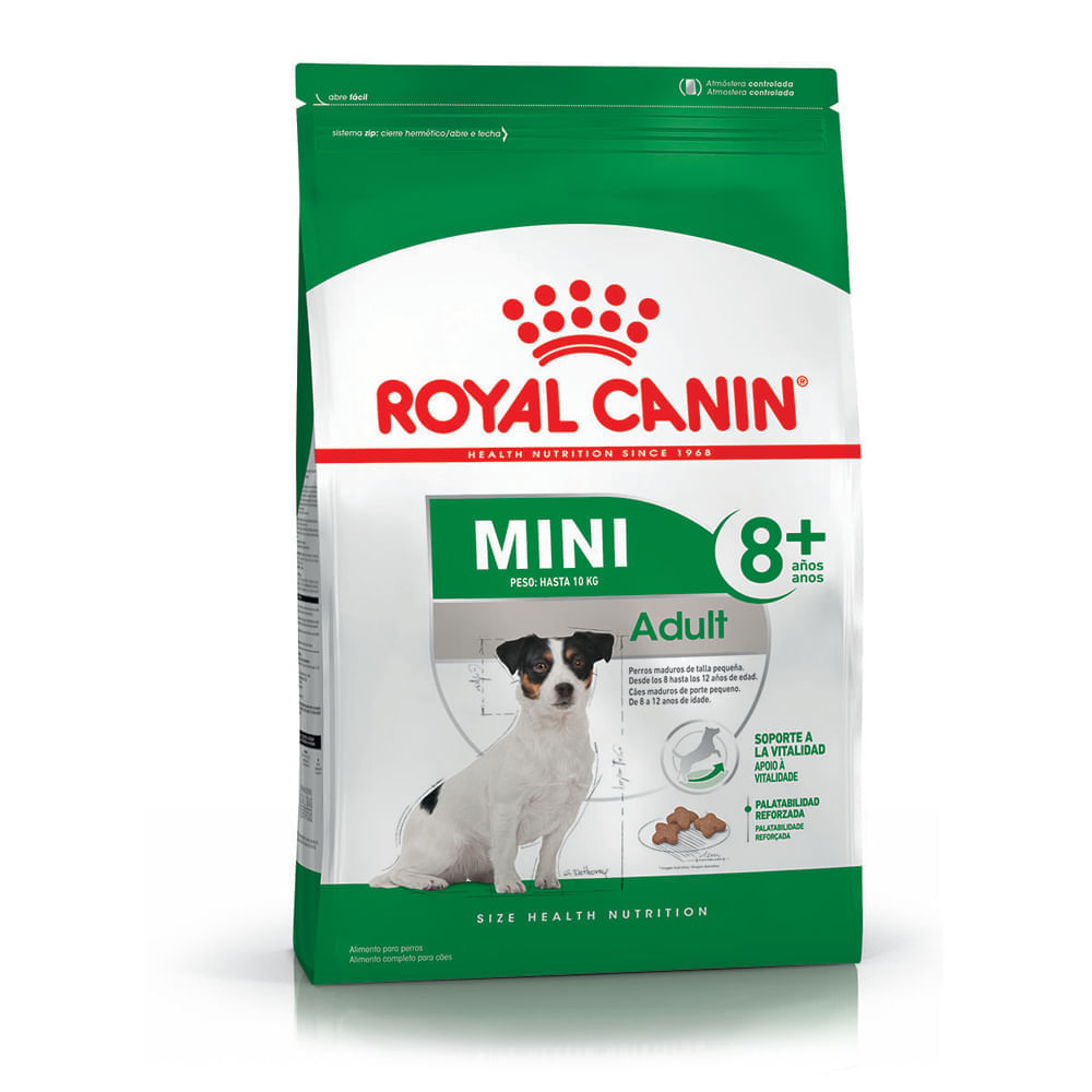 Alimento Royal Canin Perro Mini Adult 8+ - 3 Kg