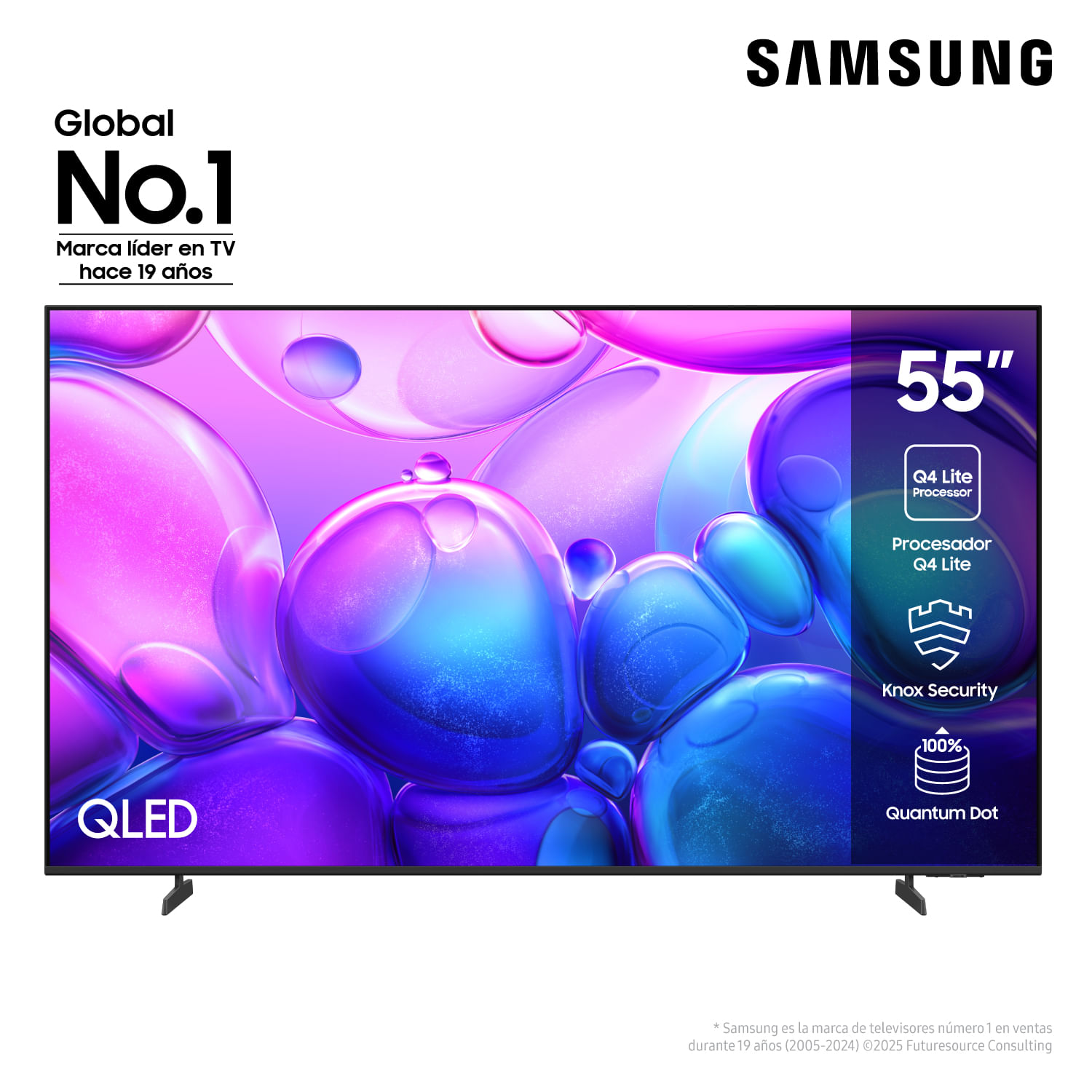 Smart TV Samsung 55 Qn55q6f 4k Qled Bt Tizen