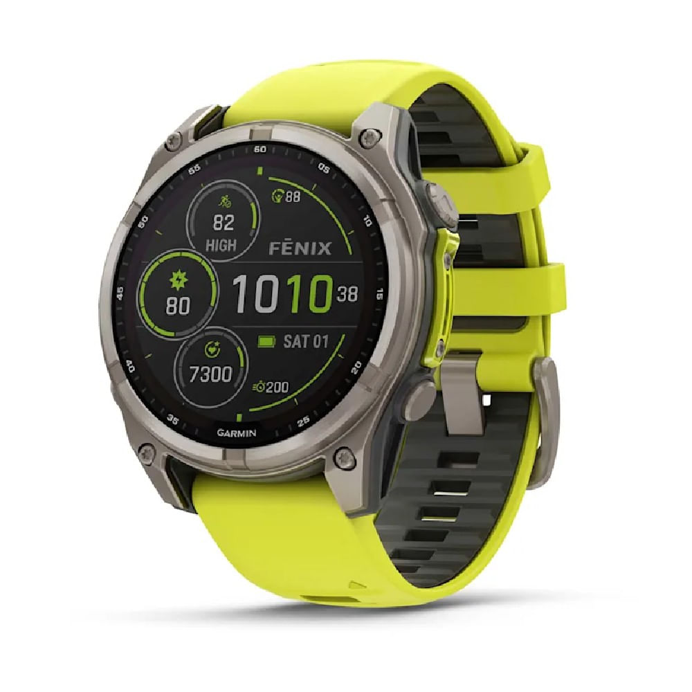 Reloj Smartwatch Garmin Fenix 8 Solar Zafiro – 47 Mm