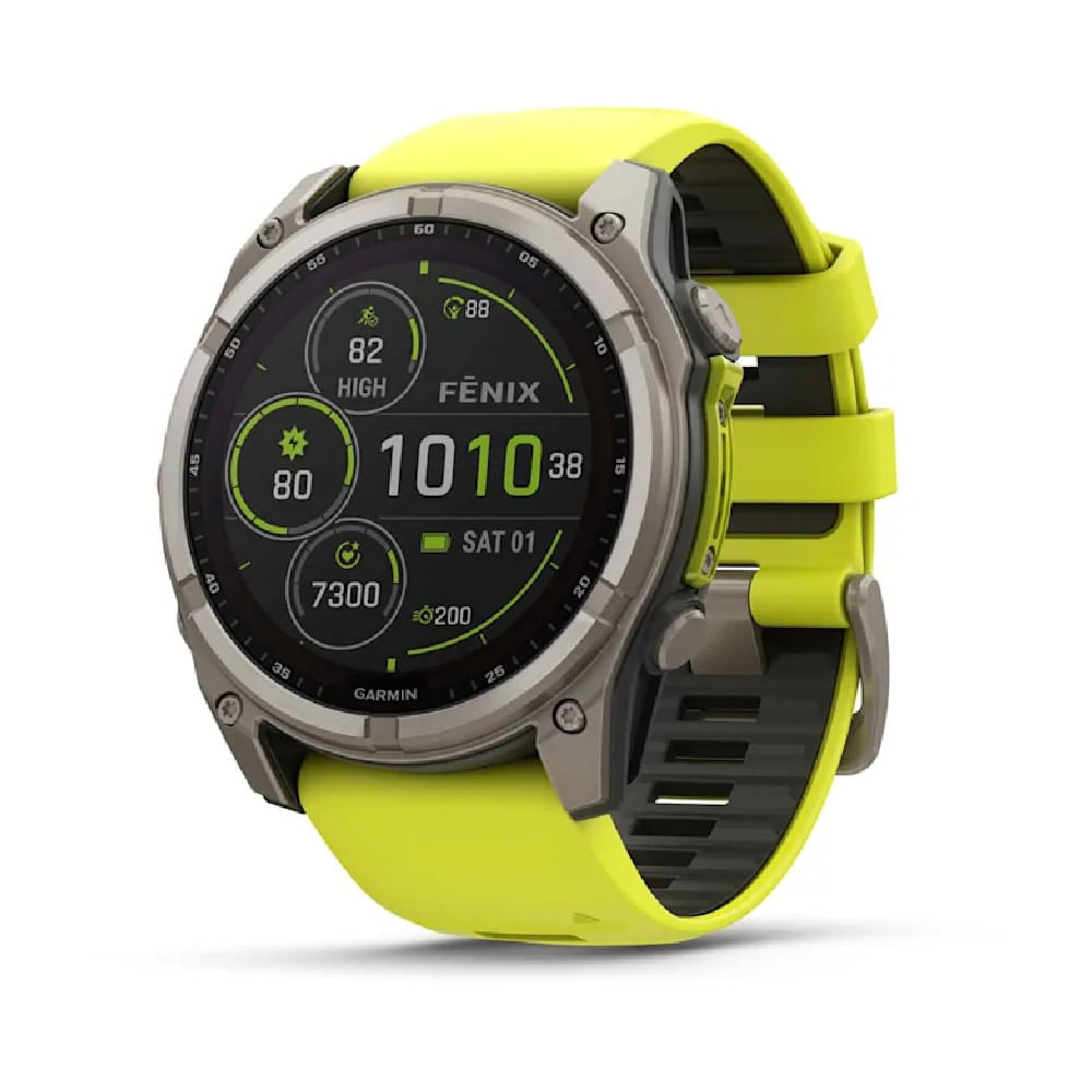 Reloj Smartwatch Garmin Fenix 8 Solar Zafiro– 51 Mm