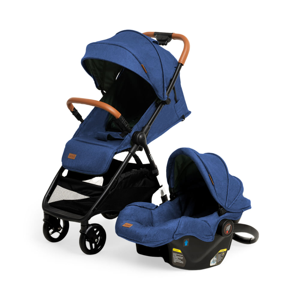 Cochecito Travel System T-Flex Bebesit Azul