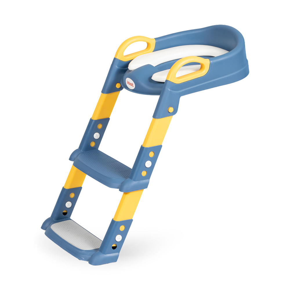 Reductor de inodoro con escalera Bebesit 4290 Azul