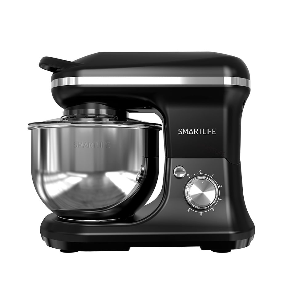 Batidora De Pie Smartlife Sl-Sb030b Con Bowl 1200w Negra