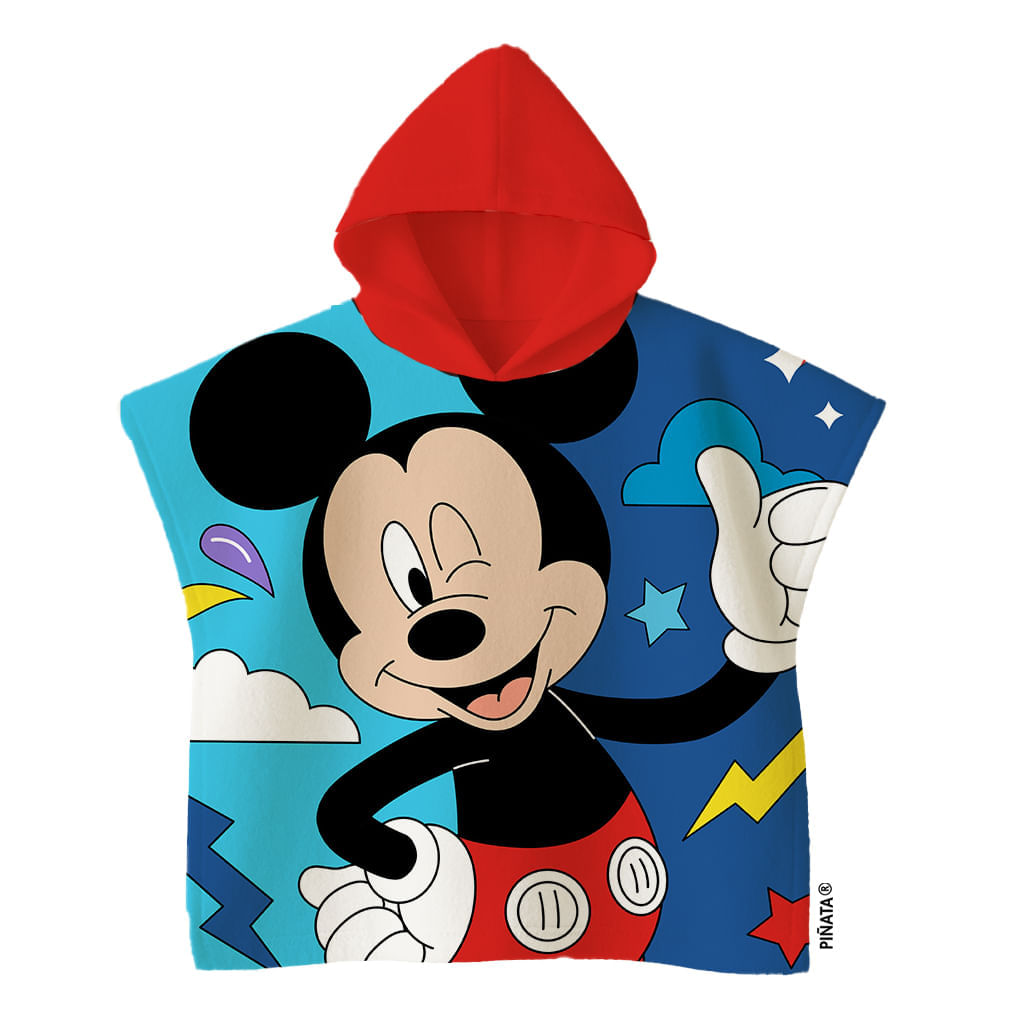 Poncho de Toalla Mickey