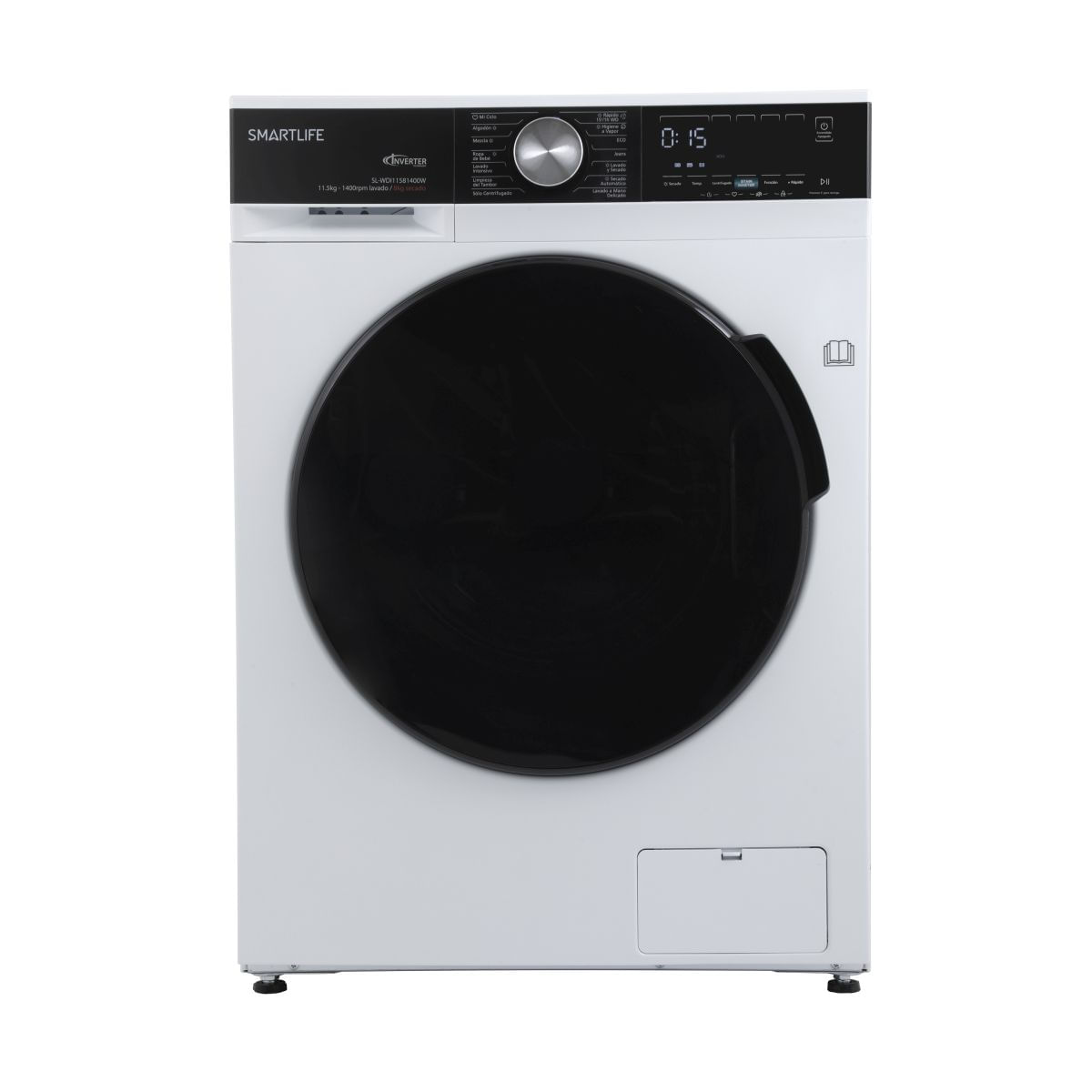 Lavasecarropas Smartlife11.5kg/8kg Sl-Wdi11581400 1400rpm In Blanco