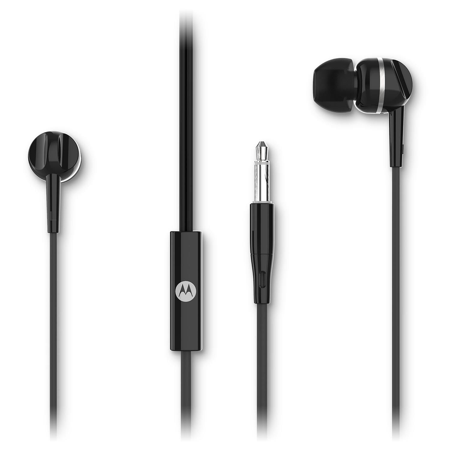 Auricular Motorola Earbuds 105 Black In-Ear 3.5mm