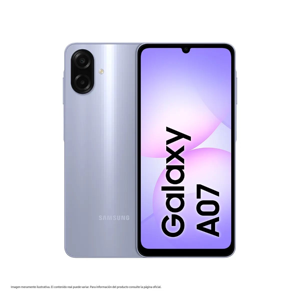 Celular Samsung Galaxy A07 Light Violet 4/64gb 6.7