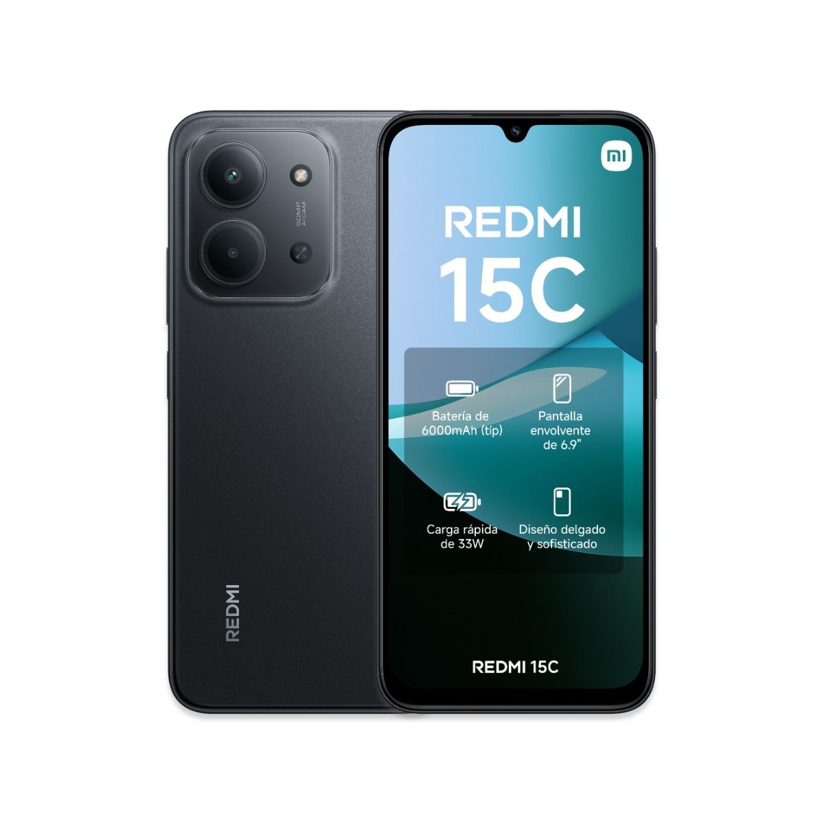 Celular Xiaomi Redmi 15c 4/256gb Midnight Black