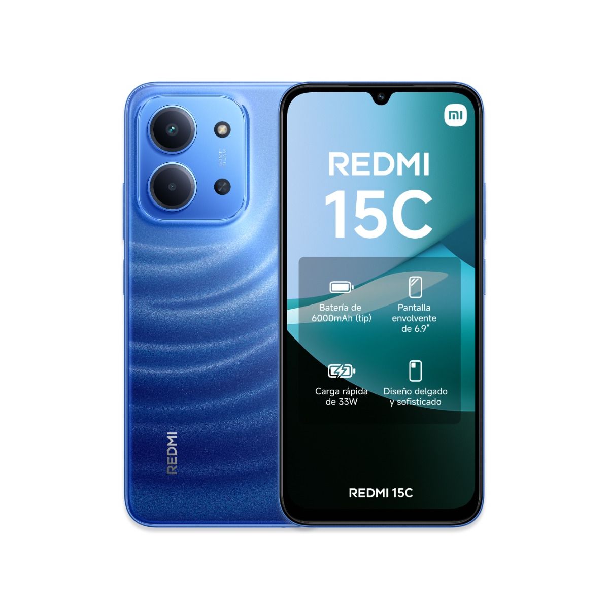 Celular Xiaomi Redmi 15c 4/256gb Moonlight Blue