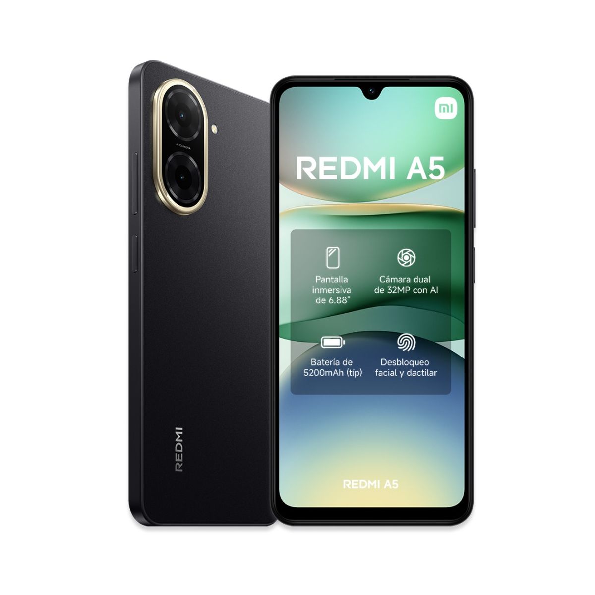 Celular Xiaomi Redmi A5 Midnight Black 4/128gb 6.88''