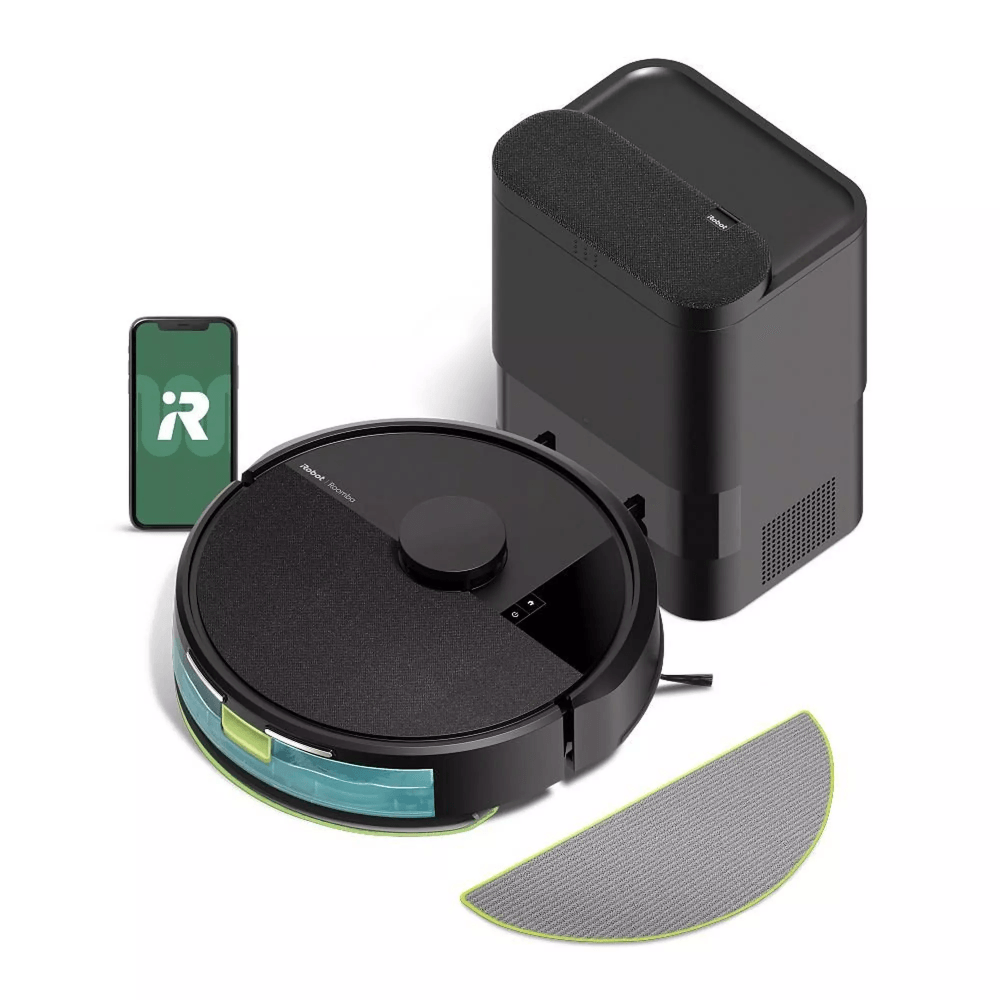 Aspiradora Trapeadora  Irobot Roomba 105 Combo Robot + Autoempty Dock