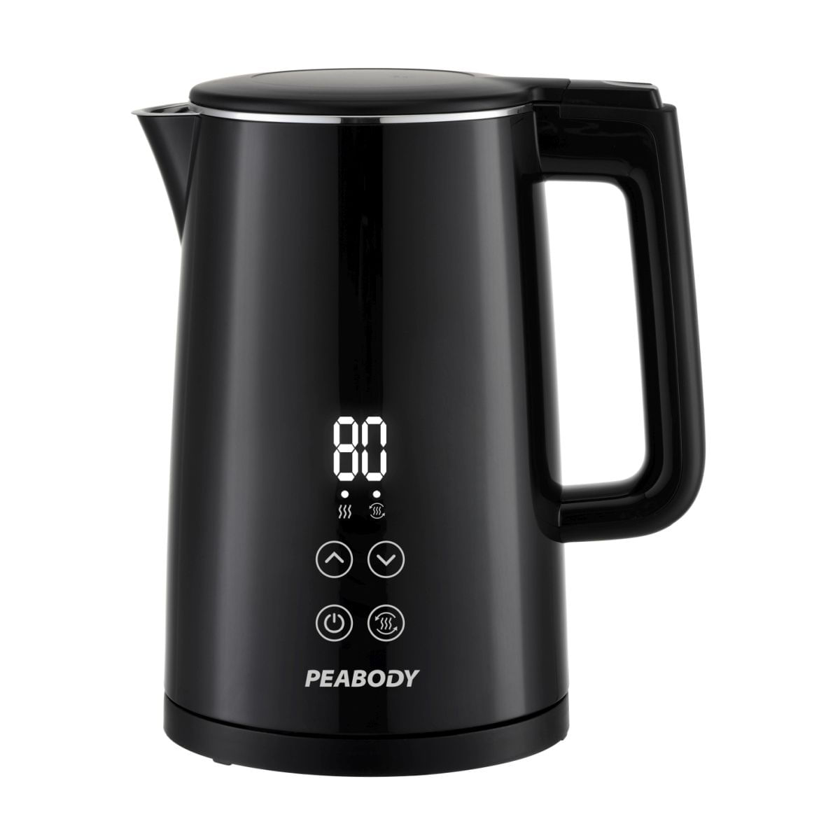 Pava Eléctrica Peabody 1,5Lts Digital Negra PE-DK2200N